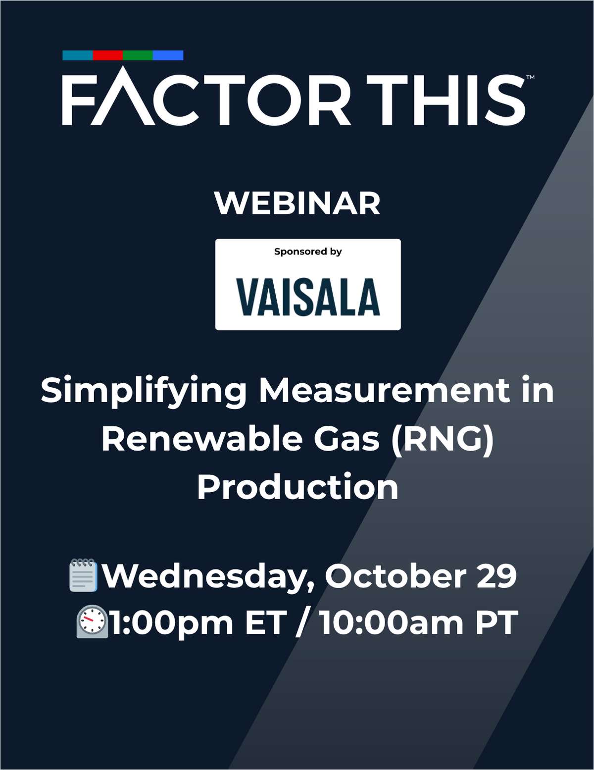 Webinar: Simplifying Measurement in Renewable Gas (RNG) Production