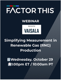 Simplifying Measurement in Renewable Gas (RNG) Production