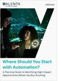 Where Should You Start with Automation?
