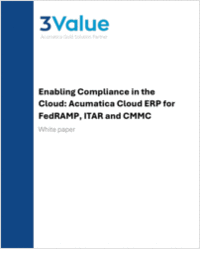 Enabling Compliance in the Cloud for Fedramp, ITAR, and CMMC
