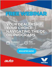 Your Dealership, Your Choice: Navigating the OE Oil Programs