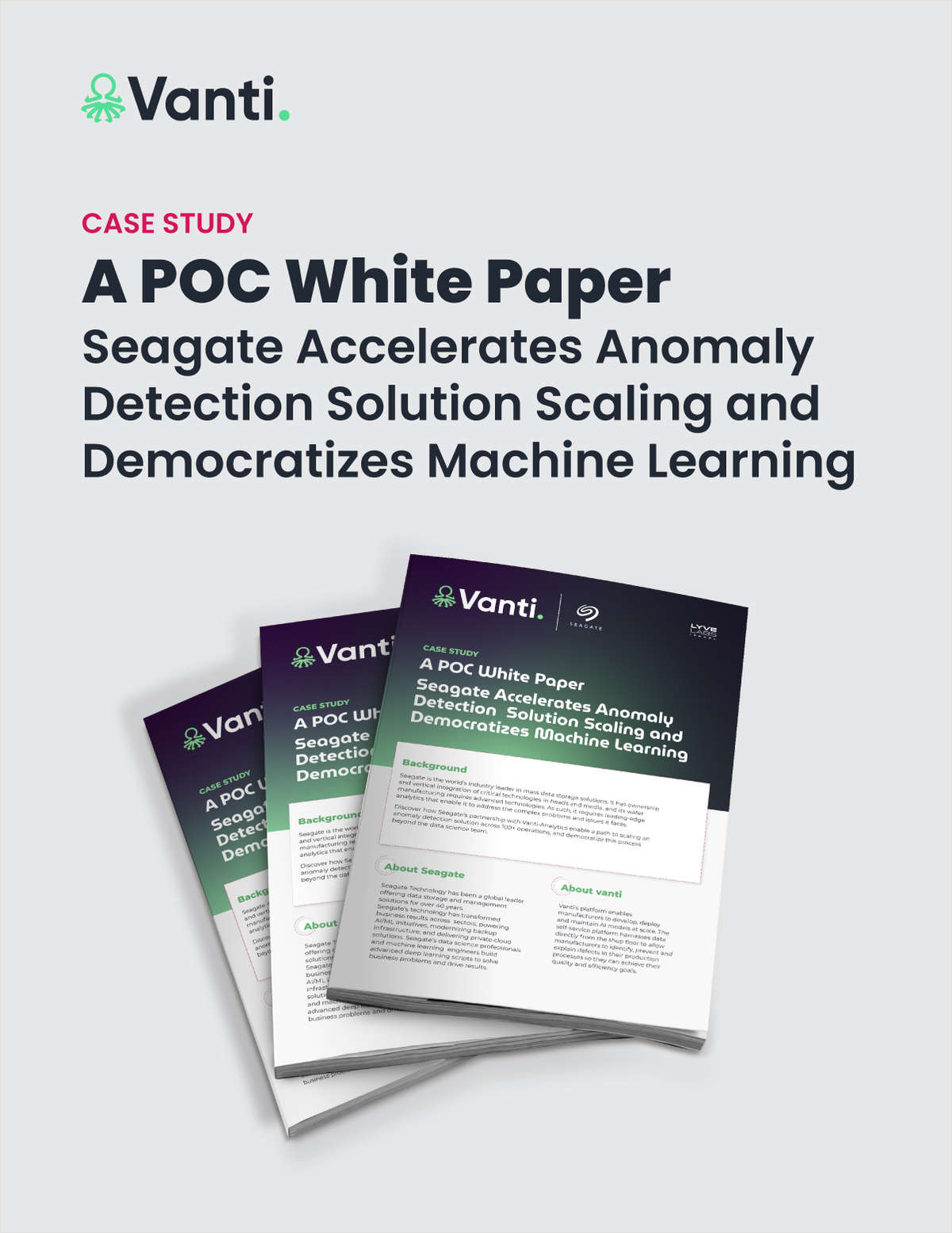 Seagate Case Study For Anomaly Detection