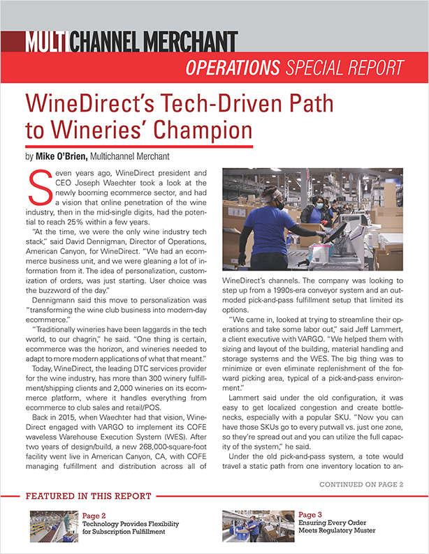 How WineDirect Uses Waveless Tech to Drive Scale, Order Accuracy