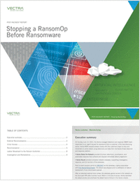 Post-Incident Report -- Stopping a RansomOp Before Ransomware