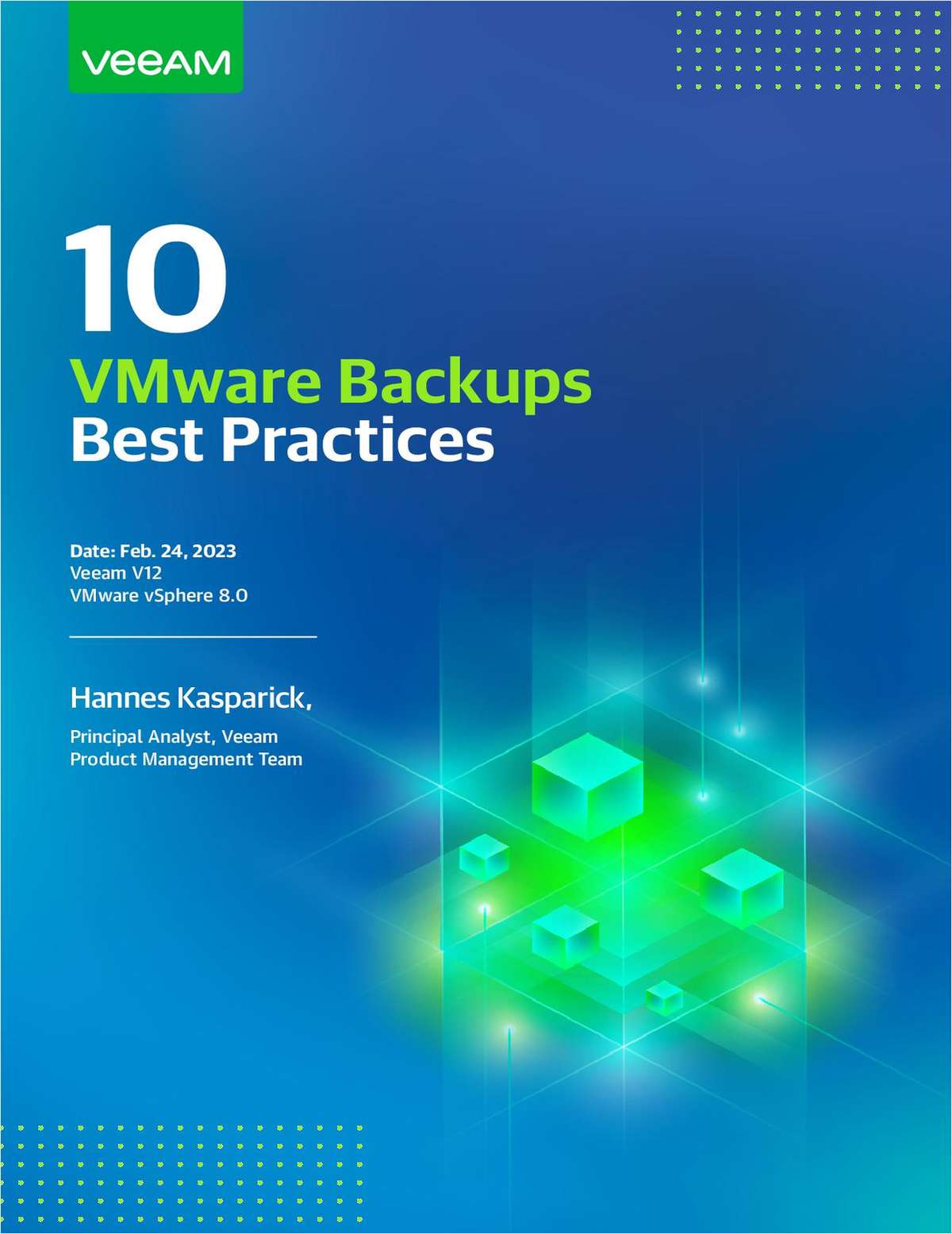 10 VMware Backups Best Practices