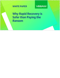 Why Rapid Recovery is Safer than Paying the Ransom