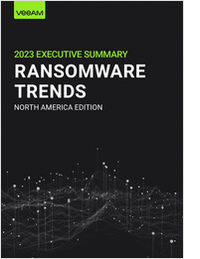 NORTH AMERICA EXECUTIVE SUMMARY 2023 Ransomware Trends Report