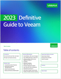 2023 Definitive Guide to Veeam