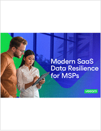 Modern SaaS Data Resilience for MSPs
