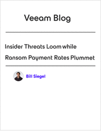 Insider Threats Loom while Ransom Payment Rates Plummet