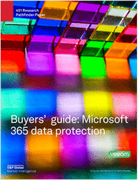 Buyers' Guide: Microsoft 365 Data Protection