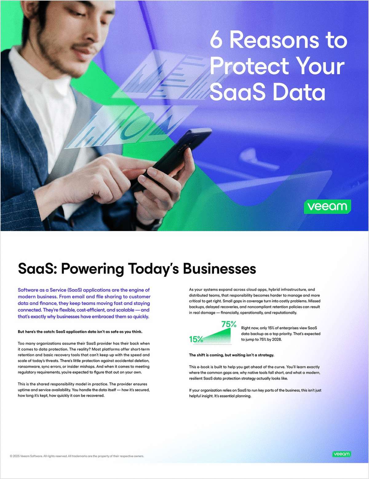 [VDC Platform] 6 Reasons to Protect Your SaaS Data