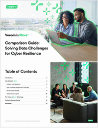 Comparison Guide: Solving Data Challenges for Cyber Resilience