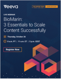 BioMarin: 3 Essentials to Scale Content Successfully