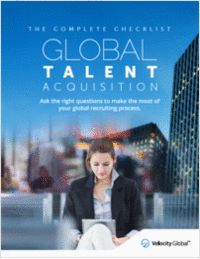 Global Talent Acquisition: The Complete Checklist