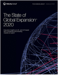 The 2020 State of Global Expansion™ Report: Tech Industry