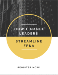 How Finance Leaders Streamline FP&A