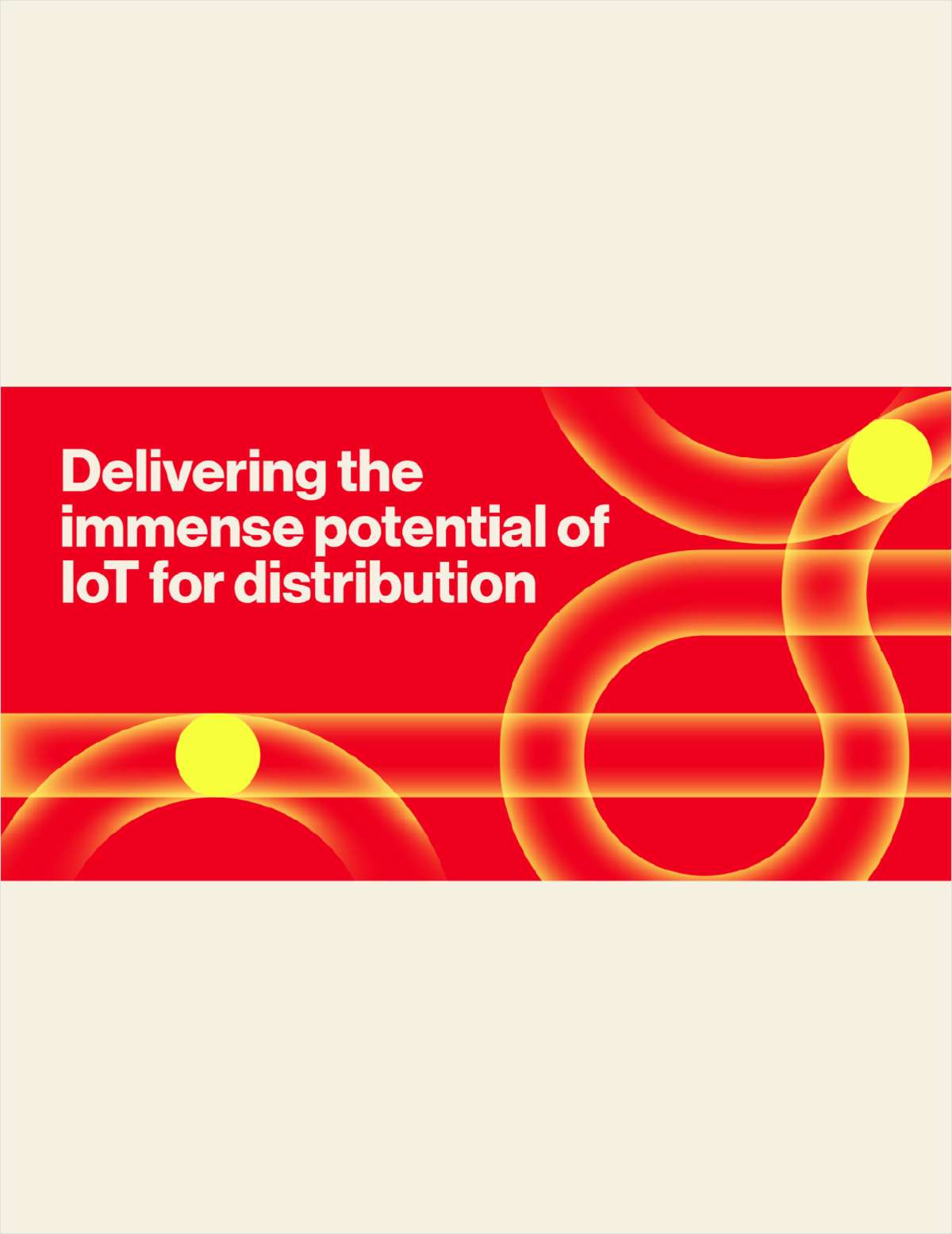 Delivering the immense potential of IoT for distribution