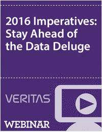 2016 Imperatives: Stay Ahead of the Data Deluge