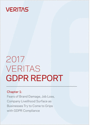 2017 Veritas GDPR Report Chapter 1
