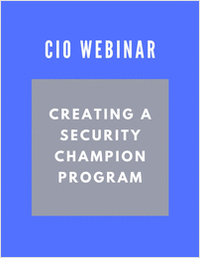 Creating a Security Champion Program