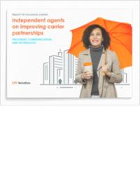 Report for insurance carriers: Independent agents on improving carrier partnerships