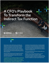 A CFO's Playbook To Transform the Indirect Tax Function