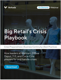 Big Retail's Crisis Playbook
