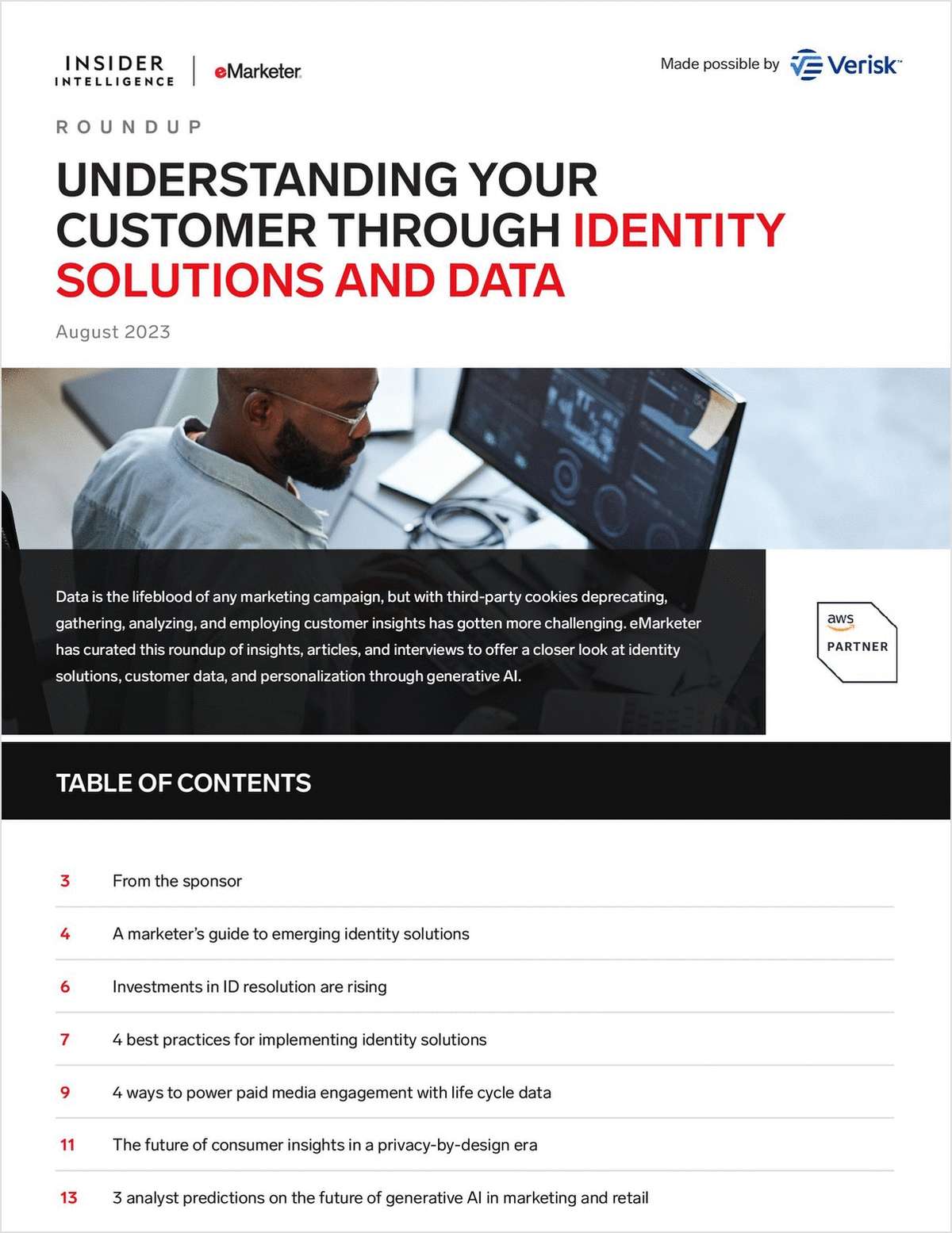 Understanding Your Customer Through Identity Solutions and Data