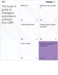 The buyer's guide to intelligent automation software from IBM
