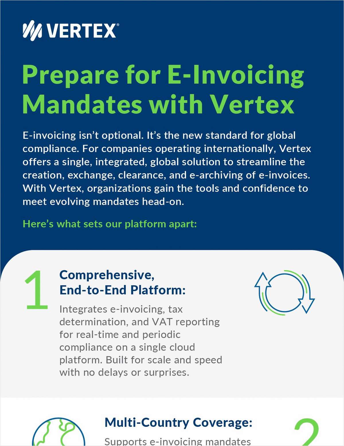 Prepare for E-Invoicing Mandates with Vertex