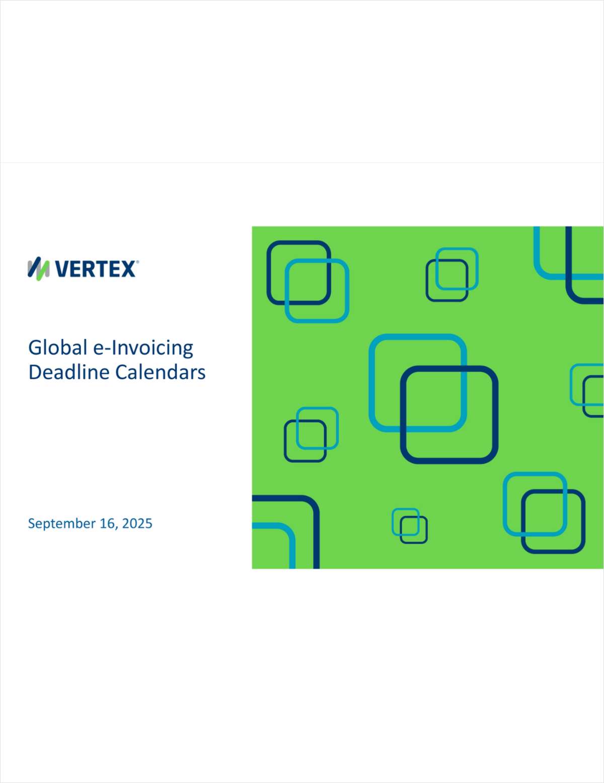 Global e-Invoicing Deadline Calendars