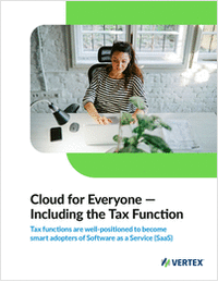 Cloud for Everyone -- Including the Tax Function