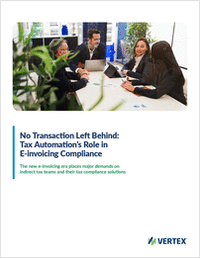 No Transaction Left Behind: Tax Automation's Role in E-invoicing Compliance