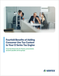 Fourfold Benefits of Adding Consumer Use Tax Content to Your O Series Tax Engine