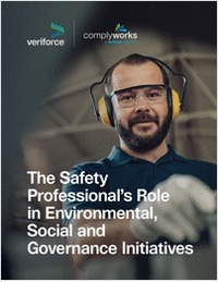 The Safety Professional's Role in Environmental, Social, and Governance Initiatives