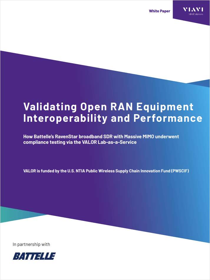 Validating Open RAN Equipment Interoperability and Performance