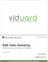 B2B Video Marketing: Benchmarks & Best Practices