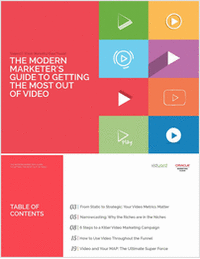 The Modern Marketer's Guide to Getting the Most Out of Video