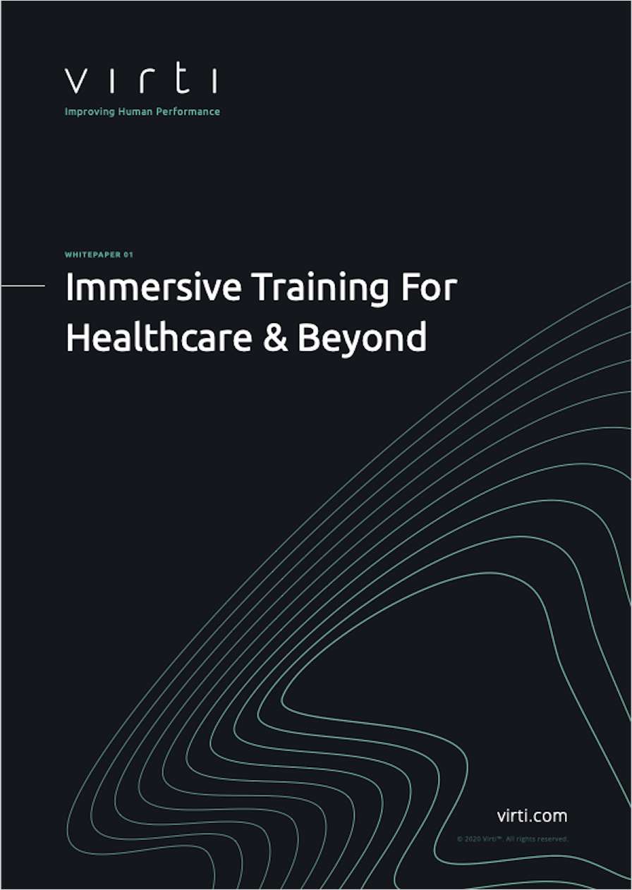 Immersive Training For Healthcare & Beyond Free eBook
