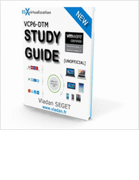 VCP6-DTM Study Guide (VMware Certified Professional -- Desktop and Mobility)