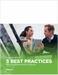 The New BYOD: 5 BEST PRACTICES for a Productive BYOD Program