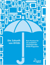 Die Zukunft von BYOD: Best Practices für ein produktivitätssteigerndesBYOD-Programm