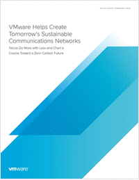 VMware Helps Create Tomorrow's Sustainable Communications Networks