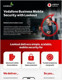 Vodafone Business Mobile Security with Lookout