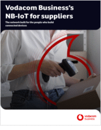 Choosing the right NB-IoT partner matters -- here's why suppliers trust Vodacom Business 