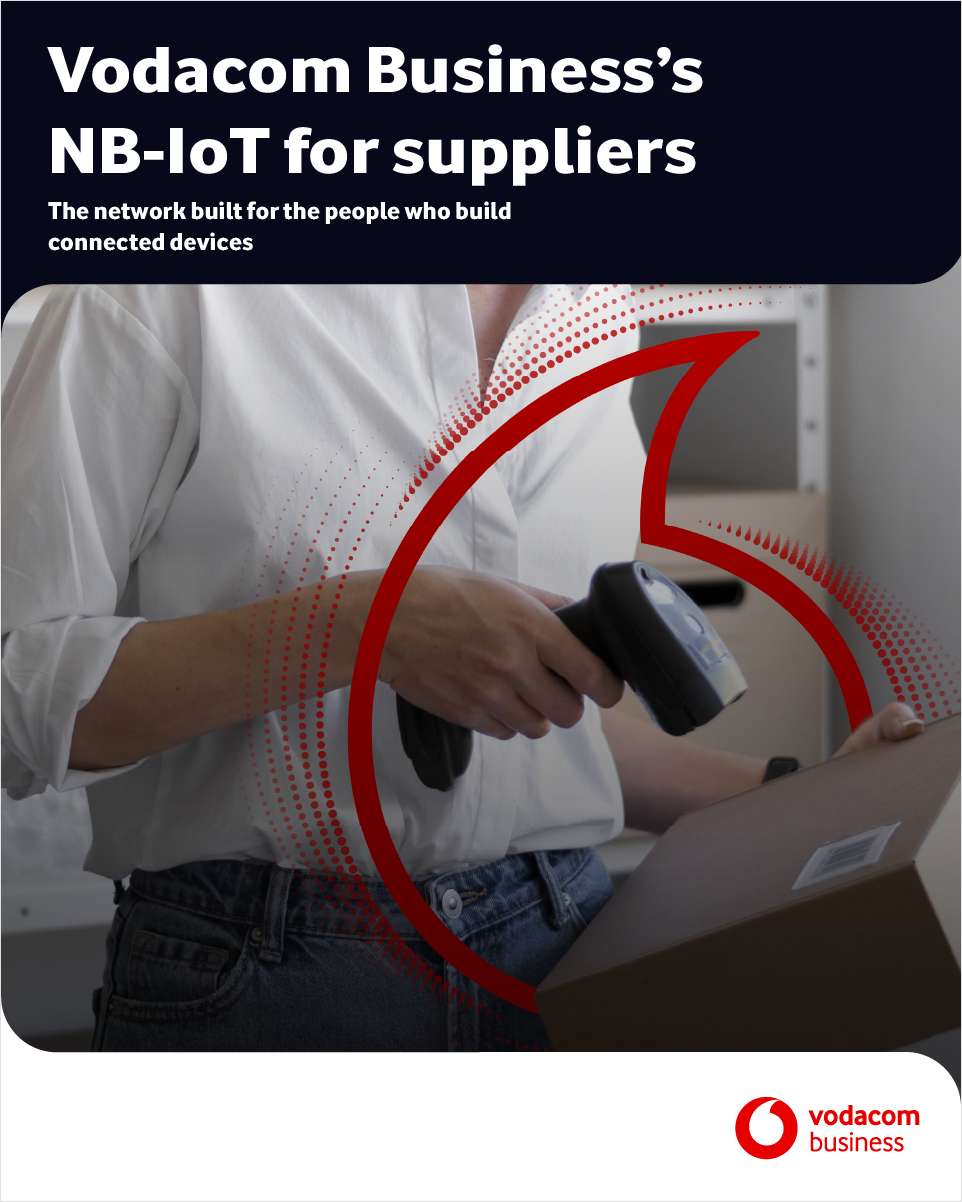 Choosing the right NB-IoT partner matters -- here's why suppliers trust Vodacom Business 