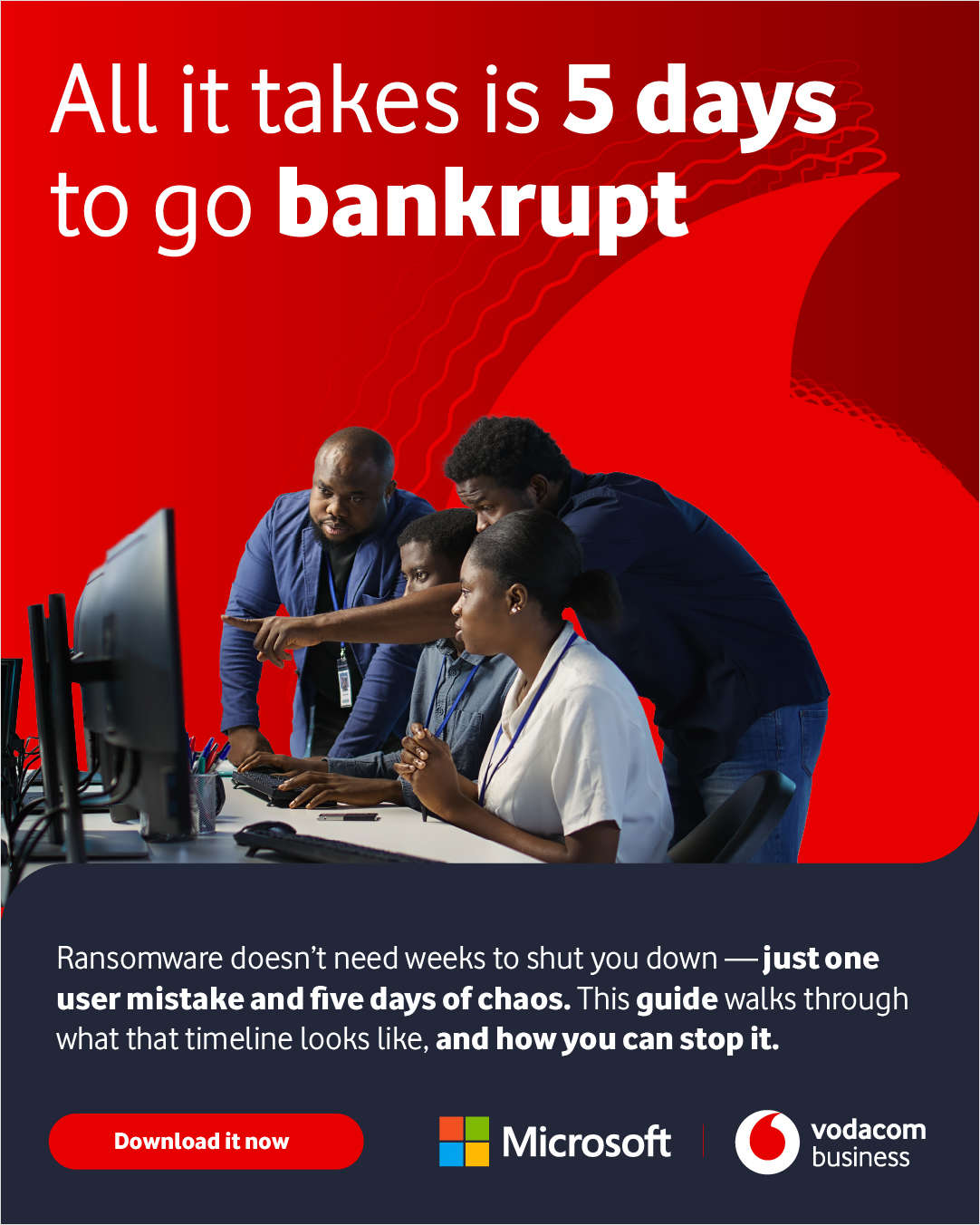 How ransomware can kill your business in 5 days