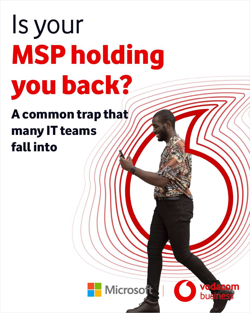 Is your MSP holding you back?