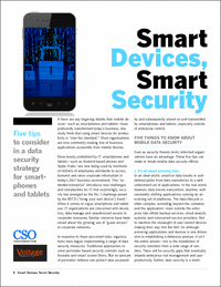 For Data Security Professionals  - Smart Devices, Smart Security
